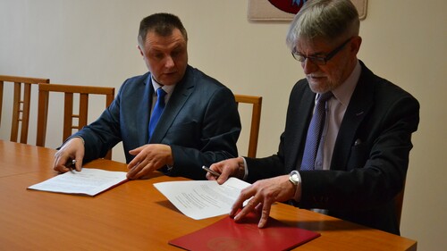 Podpisanie umowy z ,,Baltic and Polish Business Association” I ,,Baltic media center“