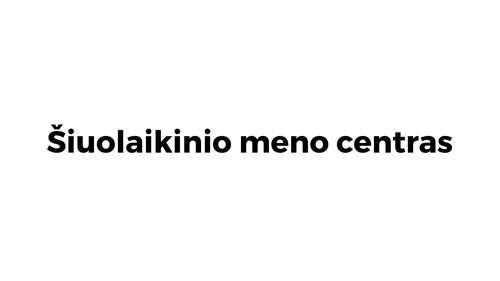 Šiuolaikinio meno centras