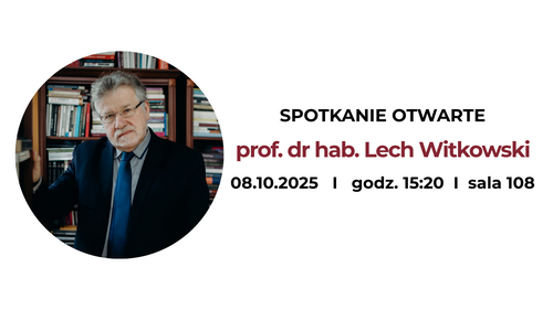 prof. dr hab. Lech Witkowski