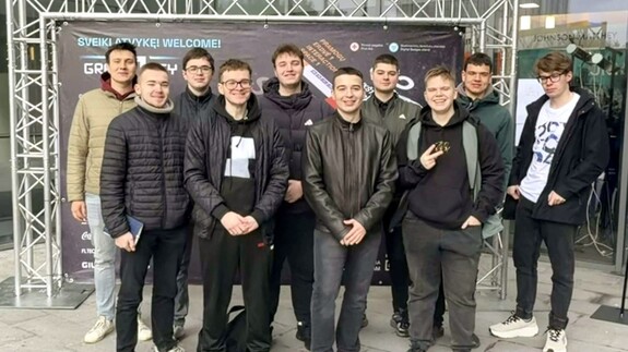 Computer Science Students at the "VILNIUS TECH Karjeros diena GRAVITY" Event