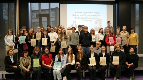 Konferencja i konkurs wiedzy o życiu i twórczości M.K. Ogińskiego i M.K. Čiurlionisa