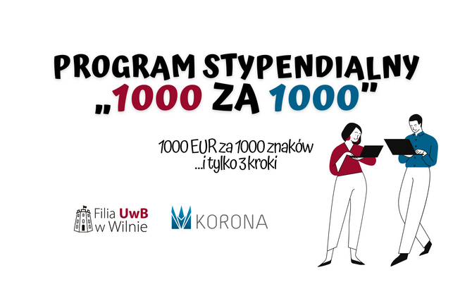 Program stypendialny „1000 za 1000”