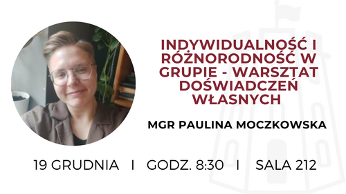 Indywidualność i różnorodność w grupie - warsztat doświadczeń własnych