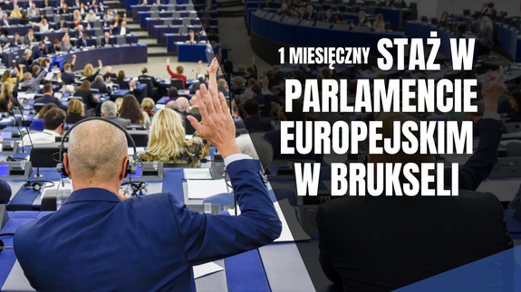 STAŻ W PARLAMENCIE EUROPEJSKIM