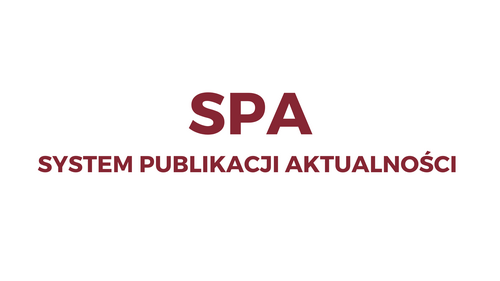 System Publikacji Aktualności (SPA)