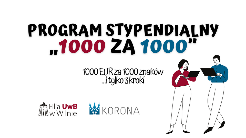 Program stypendialny „1000 za 1000”