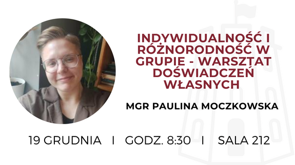 Indywidualność i różnorodność w grupie - warsztat doświadczeń własnych
