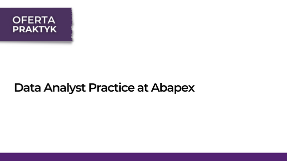 Data Analyst Practice at Abapex
