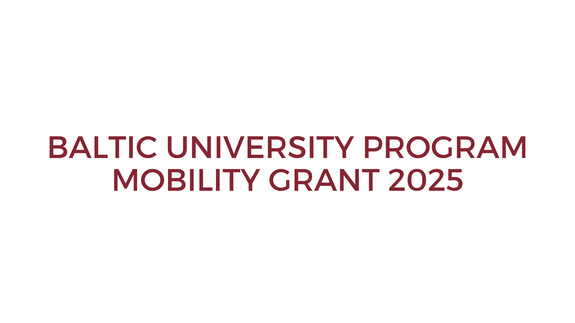 Baltic University Program Mobility Grant 2025