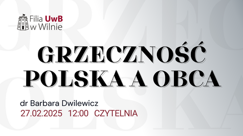 Grzeczność polska a obca