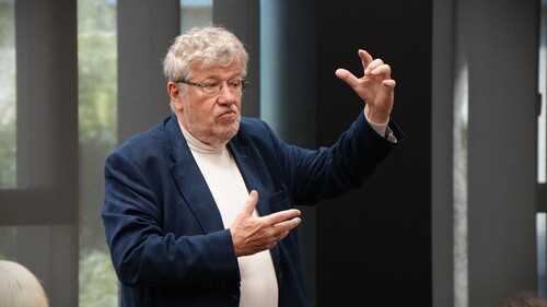 Spotkanie z prof. dr. hab. Lechem Witkowskim