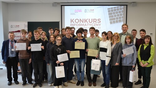 PFNiS: Konkurs Informatyczny dla uczniów klas X-XII