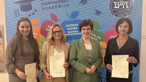 "Erasmus+" mokymai Rygoje