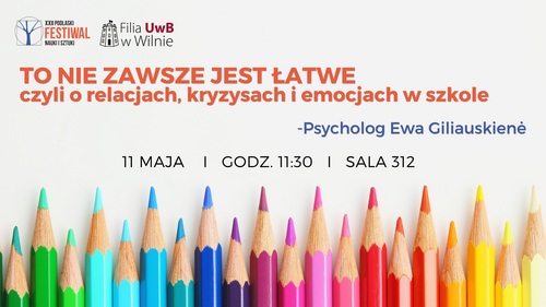 To nie zawsze jest łatwe, czyli o relacjach, kryzysach i emocjach w szkole