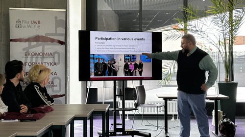 Staż studentów z Baltic International Academy w ramach programu Erasmus+
