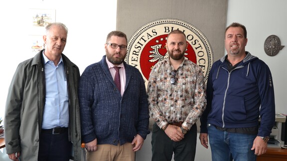 Spotkanie z Prof. Bardhok Bashota z University of Prishtina (Kosovo)
