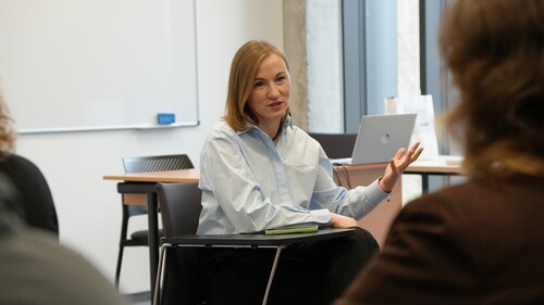 Spotkanie z absolwentką - Jolita Gelažunienė